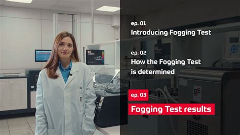 Fogging Testing broker|fogging testing methods.